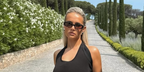 Molly-Mae Hague was seen wearing DMY Studios Valentina DMYSUN04SB Black sunglasses. Shop online now on Pretavoir