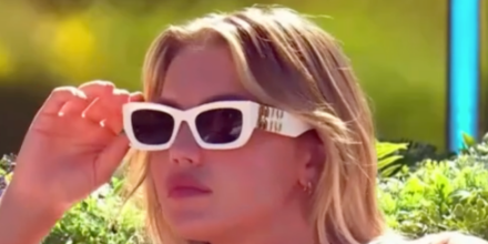 Molly Smith Love Island white Miu Miu sunglasses