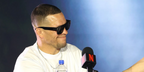 Nate Diaz was seen wearing black Tom Ford Icon Collection TF1201 01A sunglasses during Rousey vs. Carano NYC Press Conference