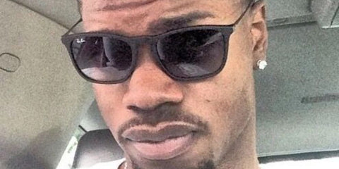 Basketball player Nerlens Noel was seen wearing rubber black Ray-Ban Chris 4187 622/8G sunglasses in a social media selfie. Shop online now on Pretavoir