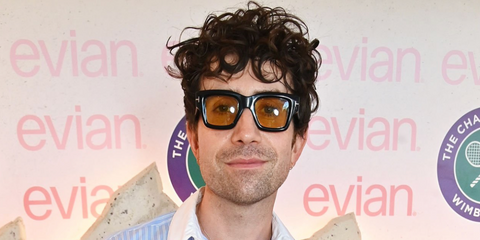 Nick Grimshaw was seen wearing black Tom Ford Ilias TF1154 01E sunglasses with yellow Photochromic lenses at the Wimbledon Tennis Championships 2025. Shop online now on Pretavoir