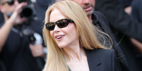 Nicole Kidman was seen wearing black Balenciaga BB0368SK 001 sunglasses at the Balenciaga Haute Couture Fall/Winter 2025 fashion show during Paris Couture Week. Shop online now on Pretavoir
