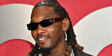 Offset was seen wearing black Saint Laurent Sun SL M152 001 sunglasses at the GQ Men Of The Year Awards 2025.