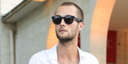 British actor and model Oli Green was seen wearing Burberry BE4426 3001/87 sunglasses at the Venice Film Festival 2024. Shop online now on Pretavoir