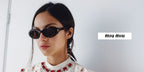 Miu Miu MU B09S 14L20V - As Seen On Gigi Hadid & Olivia Rodrigo