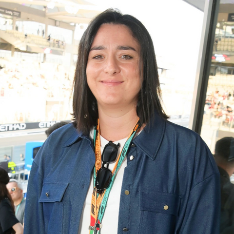 Tunisian tennis player was seen wearing black Ray-Ban Zuri RB 4455 6677/81 Polarised sunglasses at the F1 Grand Prix of Abu Dhabi 2025.