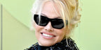 Pamela Anderson was seen wearing black Versace 4432U GB1/87 sunglasses at the Versace Fall/Winter 2023 fashion show in West Hollywood. Shop online now on Pretavoir