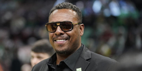 Basketball player Paul Pierce was seen wearing black and gold Dita Mach Eight DTS400 01 sunglasses with brown gradient lenses. Shop online now on Pretavoir