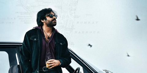 Pawan Kalyan was seen wearing Ray-Ban Wayfarer 2140 901/58 Polarised sunglasses in the promotional poster of his 2025 movie, OG