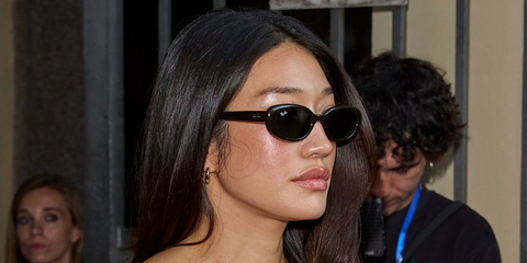 Peggy Gou was seen wearing black Ray-Ban RB 4441D 6677/87 sunglasses at the F1 Grand Prix of Italy, Monza, September 2026.