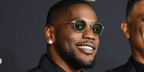 Quincy Isaiah was seen wearing Oliver Peoples TK-5 OV1299T 5311 glasses at the premiere of HBO’s Winning Time: The Rise of the Lakers Dynasty