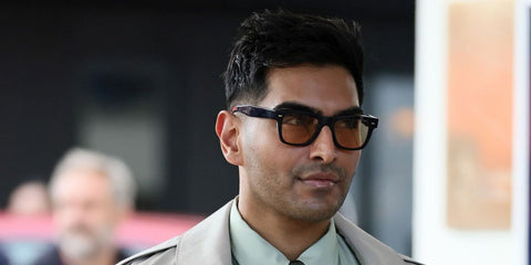 British-Indian model Rahi Chadda was seen wearing Oliver Peoples N.04 OV5552U 1771 sunglasses at the Cannes Film Festival 2025. Shop online now on Pretavoir