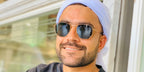 Afghan cricketer Rashid Khan was seen wearing Ray-Ban RB 3548N 001 Hexagonal Gold With Flat Lenses sunglasses in his Twitter / X post, April 2020.