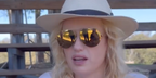 Rebel Wilson is seen wearing Bottega Veneta BV1150S 002 sunglasses in her Instagram post