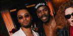 Rege-Jean Page was seen wearing Cutler and Gross Sun Aurum 0005 04 Rhodium 24KT Gold sunglasses at the Met Gala 2025 After Party.