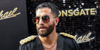 Internet personality Reza Jackson was seen wearing black and gold Dita Flight .006 7806 B sunglasses at the Los Angeles premiere of Michael Jackson's biopic "Michael" in April 2026.