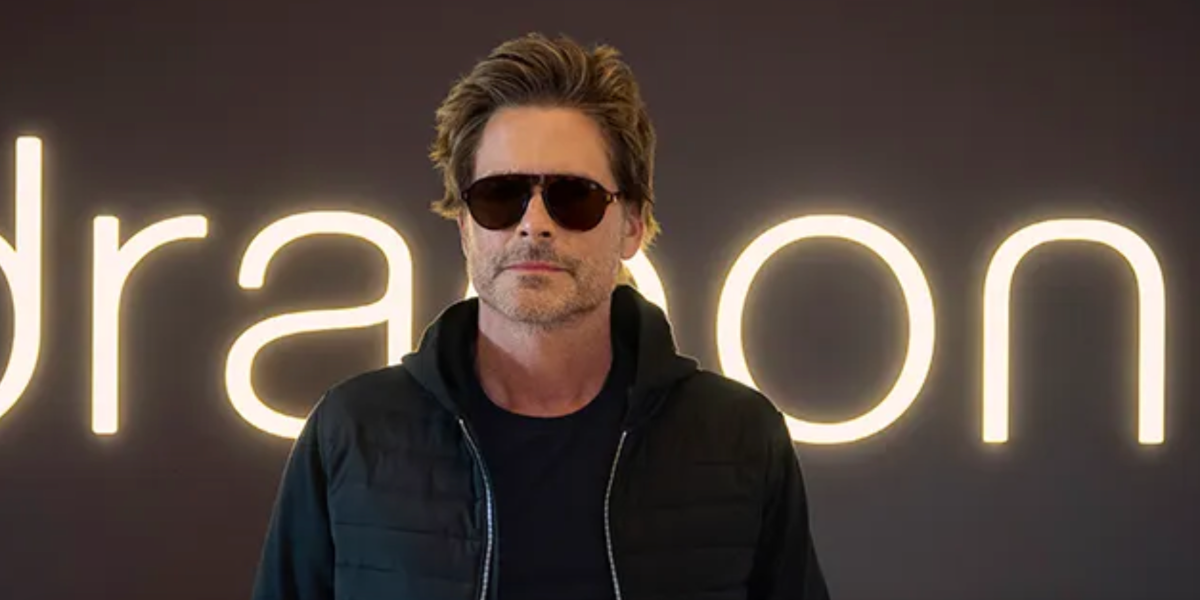 Rob Lowe was seen wearing black Persol 3302S 95/M3 Polarised sunglasses