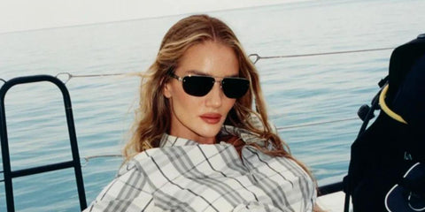 Rosie Huntington-Whiteley was seen wearing Burberry BE3164 1109/71  sunglasses in the Burberry Spring/Summer 2025 campaign. Shop online now on Pretavoir