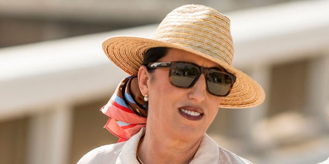 Spanish actress Rossy de Palma was seen wearing tortoiseshell Saint Laurent Sun SL 558 012 sunglasses at the Atlantida Mallorca Film Fest 2025. Shop online now on Pretavoir