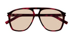 Saint Laurent Sun SL 596 Dune 003 - As Seen On Bruno Mars & Molly Mae Hague