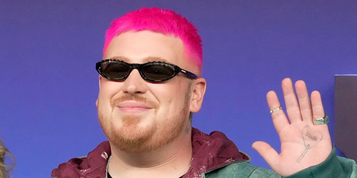 Musical artist Saint Harison wore black Balenciaga BB0007S 014 sunglasses at the MTV Video Music Awards 2026.