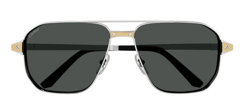 Cartier CT0424S 001 Polarised
