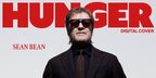 Actor Sean Bean was seen wearing transparent blue Akoni Perseus AKS 531C sunglasses with brown lenses on the digital cover of HUNGER Magazine, November 2025.
