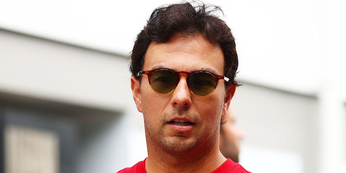 Mexican Formula racer Sergio Perez wore tortoise Oliver Peoples OP-13 Sun OV5504SU 1754/52 sunglasses at the F1 Singapore Grand Prix, October 2026.