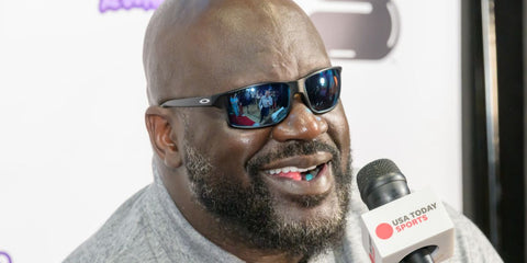 Basketball legend Shaquille O'Neal was seen wearing Oakley Gibston OO9449 12 Prizm Polarised sunglasses