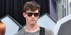 Shawn Mendes was seen wearing rubber black Ray-Ban Justin RB 4165 622/T3 Polarised sunglasses