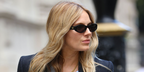 Sienna Miller was seen wearing black Balenciaga BB0509S 001 Nova sunglasses in London, September 2026.