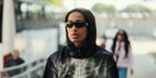 WNBA star Skylar Diggins was seen wearing black Dolce&Gabbana DG6181 501/87 wraparound sunglasses in her Instagram post