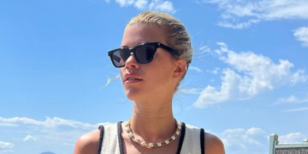 Saint Laurent Sun SL 462 Sulpice 001 - As Seen On Hailey Bieber & Sofia Richie