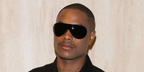 Musician Steve Lacy was seen wearing black Gucci GG2271S 001 shield sunglasses at the Gucci Fall/Winter 2026 fashion show during Milan Fashion Week