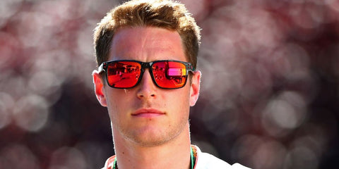 Belgian racing driver Stoffel Vandoorne was seen wearing black Oakley Holbrook XL OO9417 08 Polarised sunglasses. Shop online now on Pretavoir