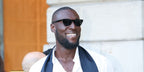 Stormzy was seen wearing black Tom Ford Penn-02 TF1362 01A sunglasses with dark grey lenses at the Tom Ford Spring/Summer 2026 fashion show during Paris Fashion Week. Shop online now on Pretavoir