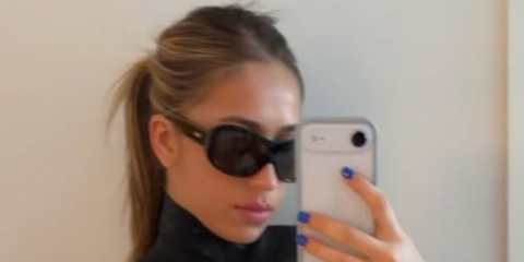 Dmy Studios Nina DMYSUN17SB Shiny Black - As Seen On Tate McRae