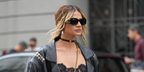 Brazilian influencer Thassia Naves was seen wearing black Dolce&Gabbana DG4502 501/87 sunglasses at the Dolce & Gabbana Spring/Summer 2026 fashion show during Milan Fashion Week. Shop online now on Pretavoir