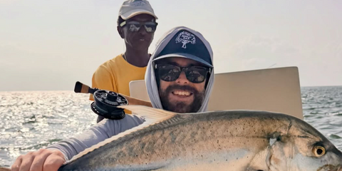 American country musician Thomas Rhett was seen wearing black Ray-Ban Meta Wayfarer Gen 2 RW4012 601/71 Smart Glasses while fishing, shared through his Instagram post, December 2025.