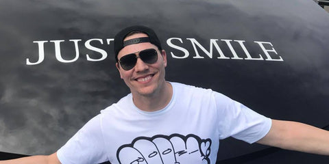 DJ Tiesto was seen wearing Dita Decade Two DRX 2082 A 18k Gold 20th Anniversary Limited Edition sunglasses in his Facebook post. Shop online now on Pretavoir