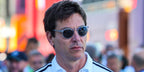 Team Principal and CEO of Mercedes GP Toto Wolff was seen wearing transparent Oliver Peoples OP-13 Sun OV5504SU 1757/P1 Polarised sunglasses at the F1 Grand Prinx of Italy Monza 2025. Shop online now on Pretavoir