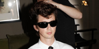 Troye Sivan was seen wearing black Ray-Ban Mega Balorama RB 2289 901/31 sunglasses during preparation for the Met Gala 2026