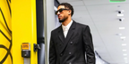 NBA star Tyrese Haliburton was seen wearing black Ferragamo SF1109S 001 sunglasses with grey lenses in his Instagram post