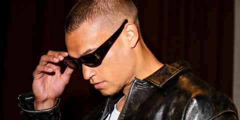 Actor Tyriq Withers was seen wearing dark tortoiseshell Saint Laurent SL M140 003 sunglasses