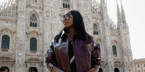 Venus Williams is seen wearing Gucci GG1515S 001 sunglasses in Milan