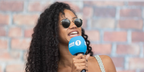 Television and radio presenter Vick Hope was seen wearing gold Ray-Ban Round Metal 3447 001 sunglasses at Radio 1's Big Weekend 2022 in Coventry, England.