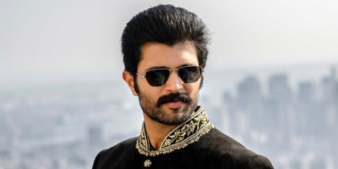 Bollywoof actor Vijay Deverakonda was seen wearing Burberry BE3146 1005/87 sunglasses in his Instagram post, August 2025. Shop online now on Pretavoir