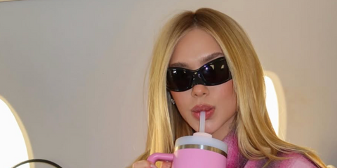 Brazilian television host Virginia Fonseca was seen wearing black Balenciaga BB0251S 001 sunglasses ahead of Paris Fashion Week Fall/Winter 2026 season.