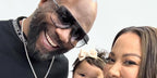 Wanya Jermaine Morris of Boyz II Men was seen wearing black iron Dita Mach Five DRX 2087 H square sunglasses with grey lenses in his Instagram post