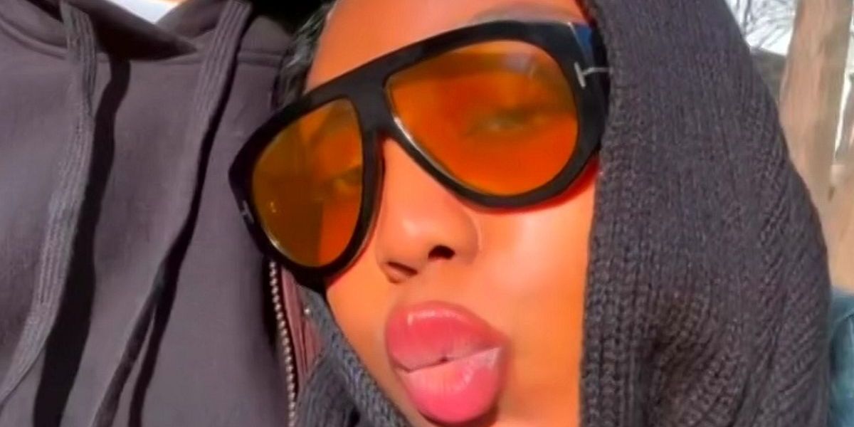Television personality Whitney Adebayo of Love Island was seen wearng black Tom Ford Bronson TF1044 01E sunglasses with yellow lenses